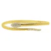 Adornia 14k Plated Pearl Cuff Bracelet In Silver