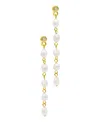 ADORNIA 14K GOLD-PLATED CULTURED FRESHWATER PEARL DANGLE EARRINGS