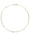 Adornia 14k Gold Plated Freshwater Pearl Station Paper Cli