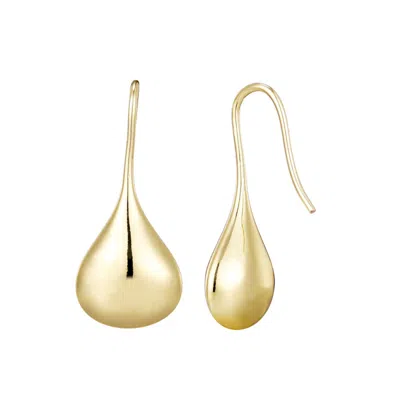 Adornia 14k Gold Plated Rain Drop Wire Earrings