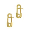 ADORNIA 14K GOLD PLATED SAFETY PIN STUDS