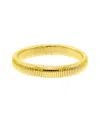 Adornia 14k Plated Stackable Bracelet In Gold