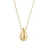 Adornia 14k Gold Plated Teardrop Necklace In Gold