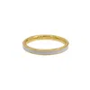 Adornia 14k Gold Plated White Enamel Band In White