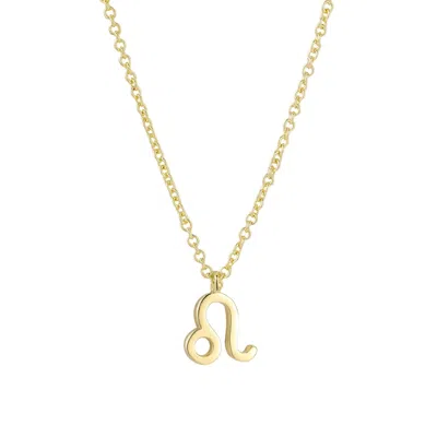 Adornia 14k Gold Plated Zodiac Necklace In Multi