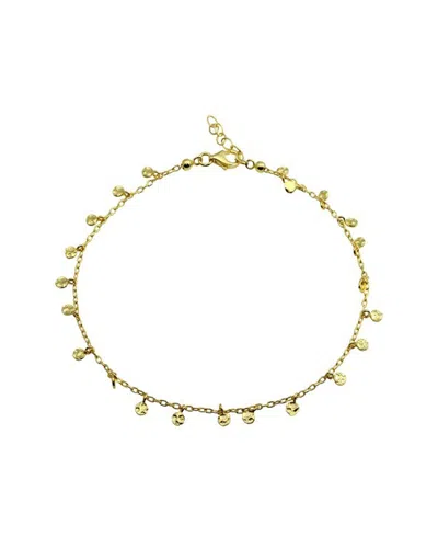 Adornia 14k Over Silver Confetti Anklet
