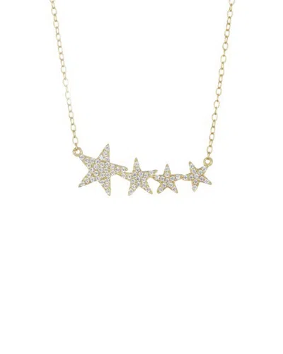 Adornia 14k Over Silver Crystal Necklace