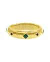 Adornia 14k Gold Plate Bangle
