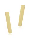 Adornia 14k Plated Bar Studs