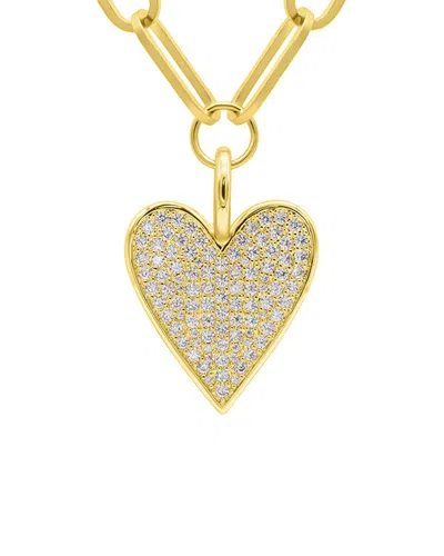 Adornia 14k Plated Chunky Necklace In Gold