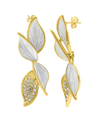 Adornia 14k Plated Dangle Earrings In Multi