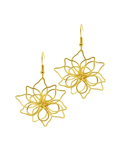 Adornia 14k Plated Dangle Earrings In Gold