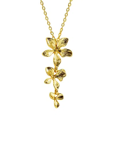 Adornia 14k Plated Drop Necklace In Gold