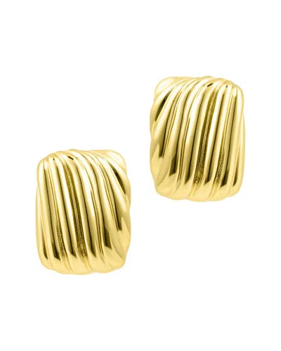 Adornia 14k Plated Earrings In Gold