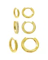 Adornia 14k Plated Hoops