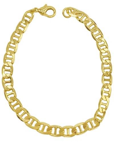 Adornia 14k Plated Mariner Bracelet In Transparent