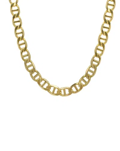 Adornia 14k Plated Mariner Chain Necklace No Color In Orange