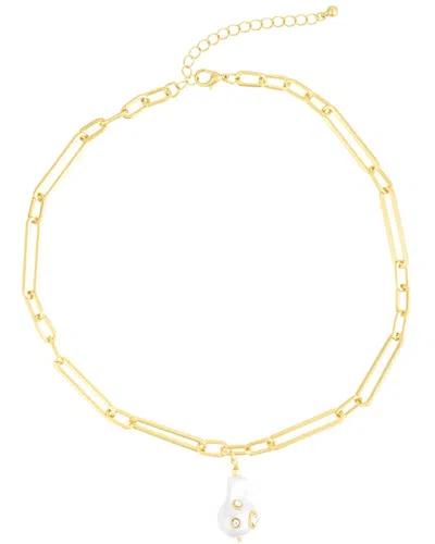 Adornia 14k Plated Necklace In Gold