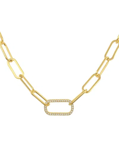 ADORNIA ADORNIA 14K PLATED OVERSIZED LINK NECKLACE
