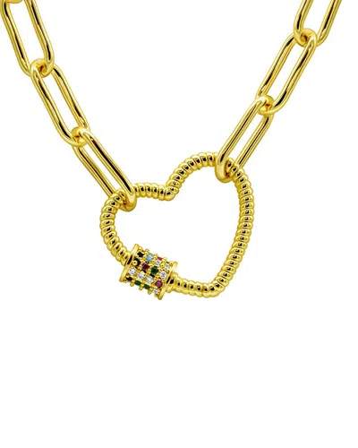 Adornia 14k Plated Pendant Necklace In Gold