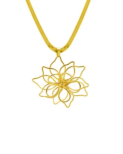 Adornia 14k Plated Pendant Necklace In Gold