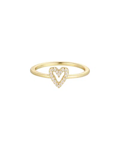 Adornia 14k Plated Ring In Gold