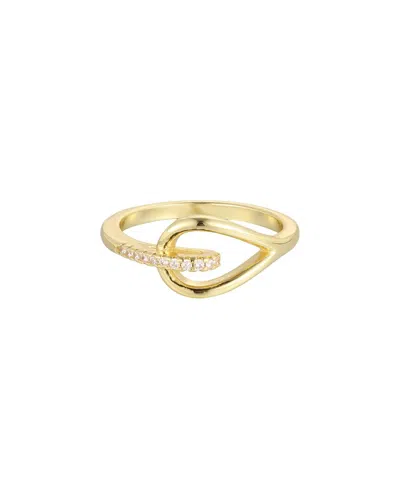 Adornia 14k Plated Ring In Gold