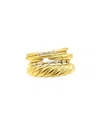 Adornia Set Of 5 Mixed Cz Stackable Rings