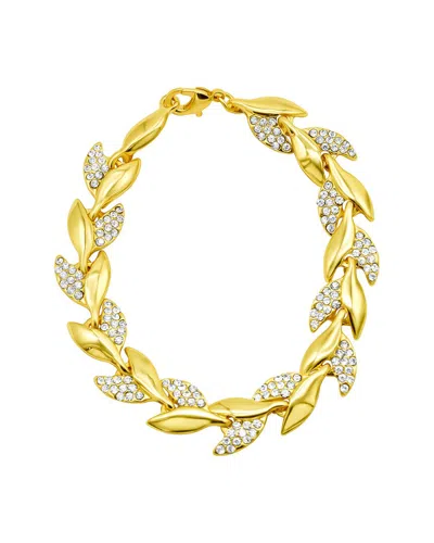 ADORNIA ADORNIA 14K PLATED STATEMENT BRACELET