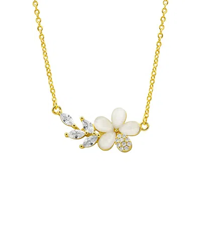 Adornia 14k Plated Statement Necklace In Gold