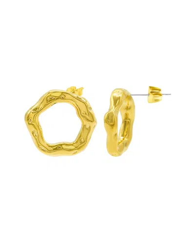 Adornia 14k Plated Studs In Gold