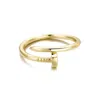 Adornia 14k Yellow Gold Plated Nail Ring In Multi