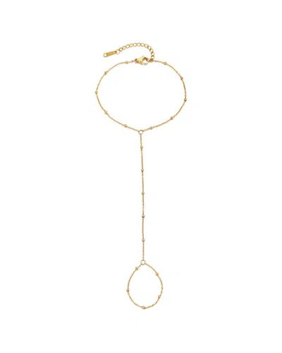 Adornia 18k Plated Handchain Body Jewelry In Gold