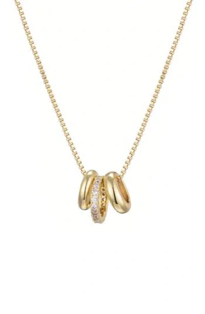 Adornia 3-ring Necklace