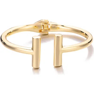 Adornia Bar Cuff Bracelet In Gold
