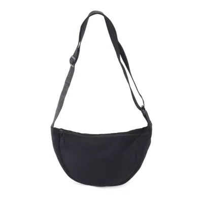 Adornia Black Sporty Adjustable Moon Bag