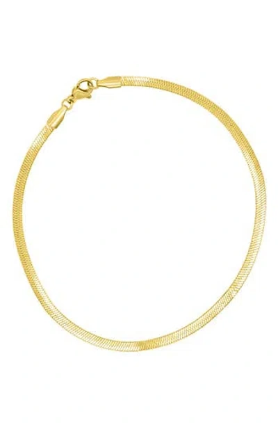 Adornia Chain Anklet In Gold