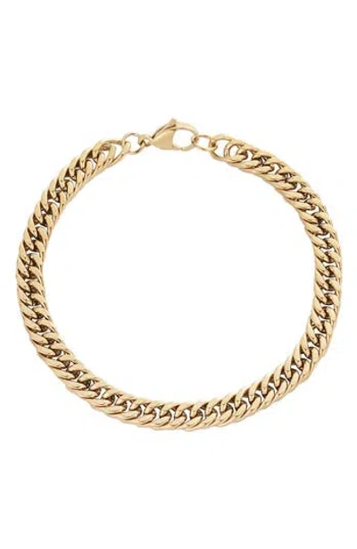 Adornia Chunky Chain Bracelet In Purple