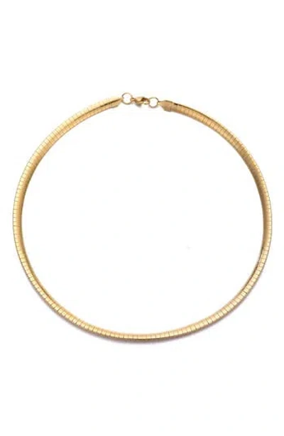 Adornia Cocoon Chain Necklace In Gold
