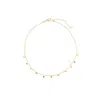 Adornia Confetti Choker Necklace Gold In Yellow