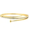 Adornia Crystal 14k Plated Bracelet
