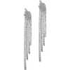 Adornia Crystal Cascading Drop Earrings