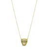 Adornia 14k Plated Jaguar Necklace In Yellow