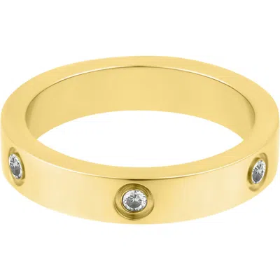 ADORNIA ADORNIA CUBIC ZIRCONIA BAND RING