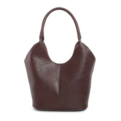Adornia Dark Brown Shoulder Bag