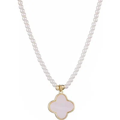 ADORNIA ADORNIA FAUX PEARL NECKLACE