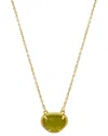Adornia Fine Jewelry 14k Over Silver 2.00 Ct. Tw. Peridot August Birthstone Necklace