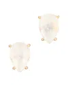 Adornia Fine Jewelry 14k Over Silver 8.00 Ct. Tw. Moonstone Studs