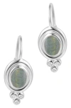Adornia Fine Labradorite Drop Earrings In Green