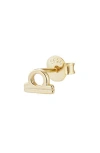 Adornia Fine Zodiac Sign Stud Earring